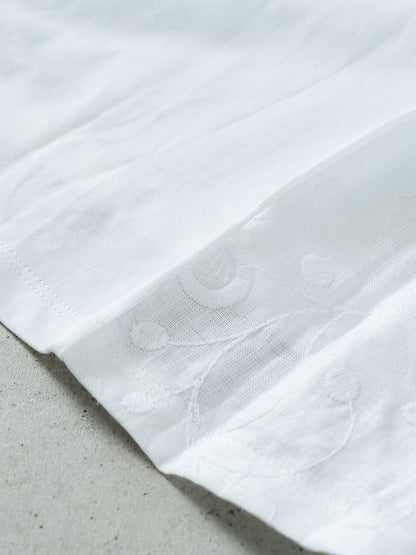 バックレースT(ペイズリー柄)