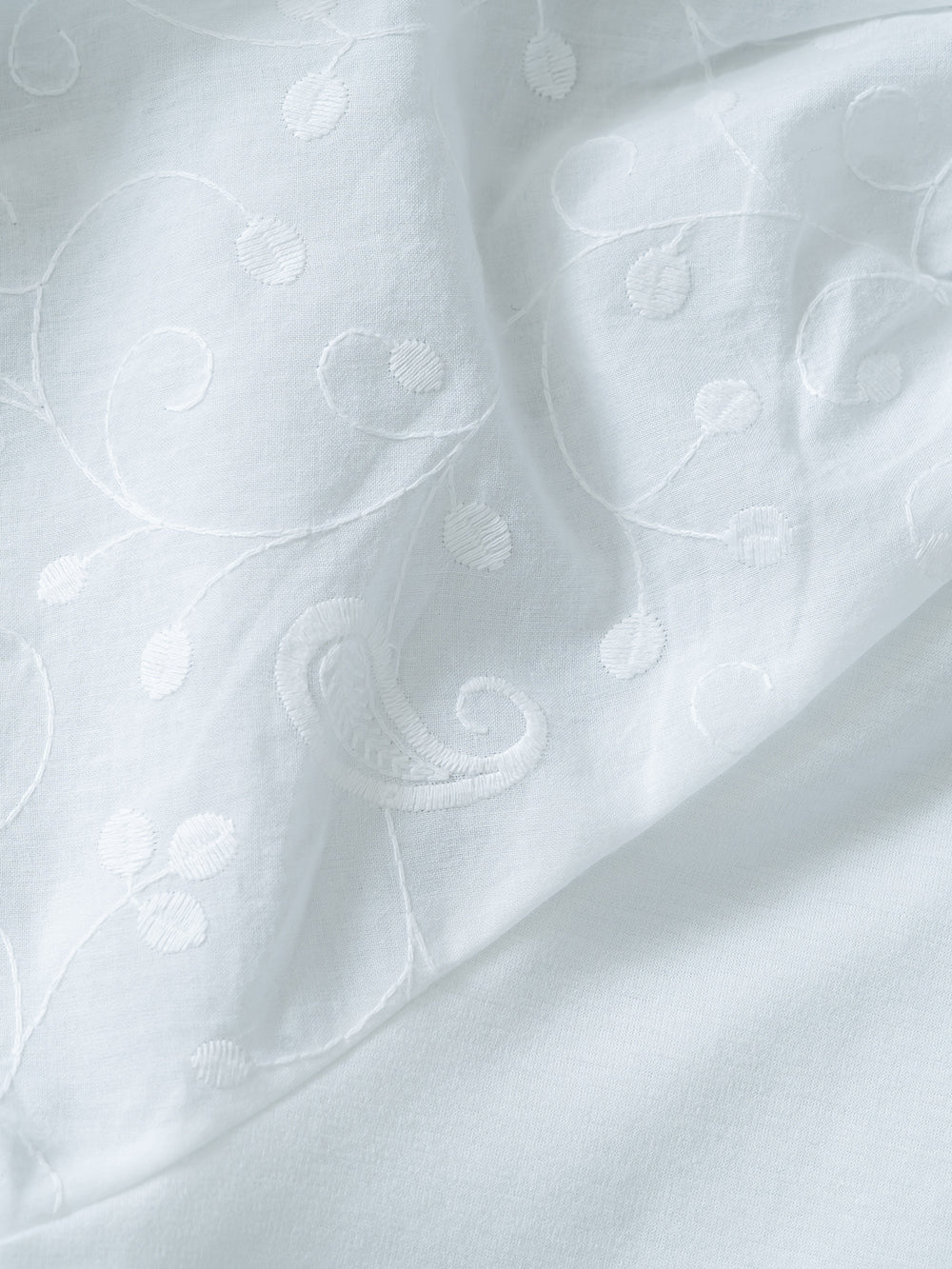 パフスリーブT(ペイズリー柄)