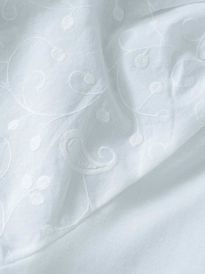 パフスリーブT(ペイズリー柄)