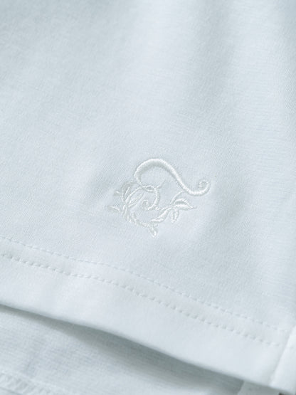 パフスリーブT(ペイズリー柄)