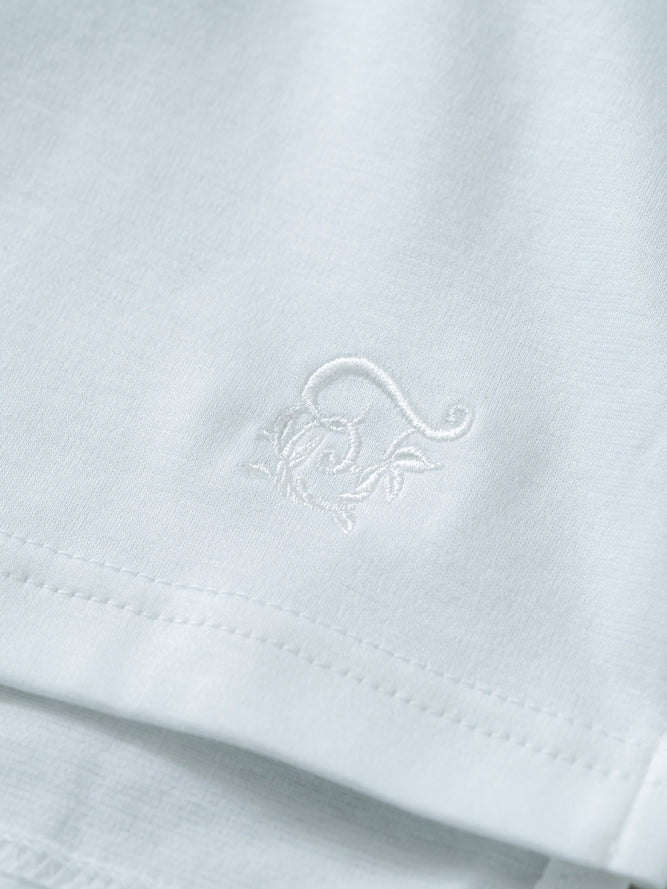 パフスリーブT(ペイズリー柄)