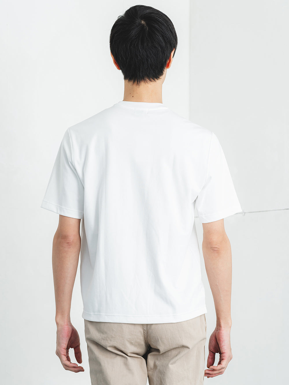 スビンプラチナムカジュアルT／レギュラーフィット／クルーネック