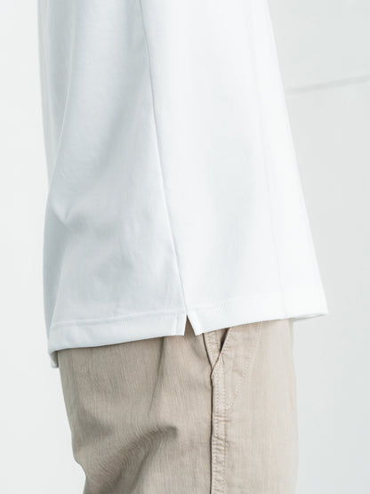 スビンプラチナムカジュアルT／レギュラーフィット／クルーネック