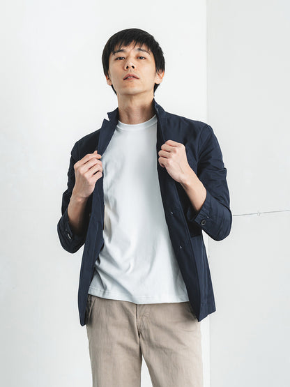 スビンプラチナムカジュアルT／レギュラーフィット／クルーネック