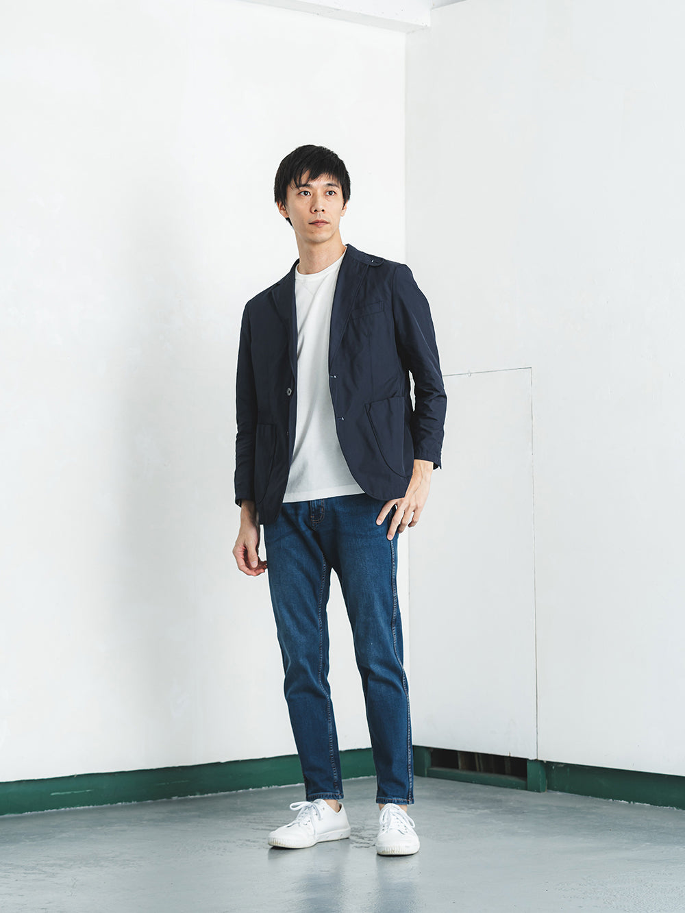 ニットガゼットT／レギュラーフィット／クルーネック