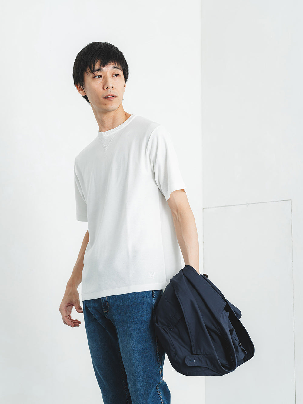 ニットガゼットT／レギュラーフィット／クルーネック