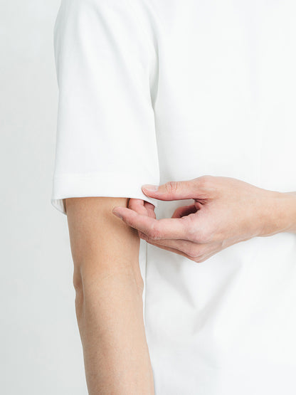 スビンプラチナムT(厚手)／レギュラーフィット／モックネック