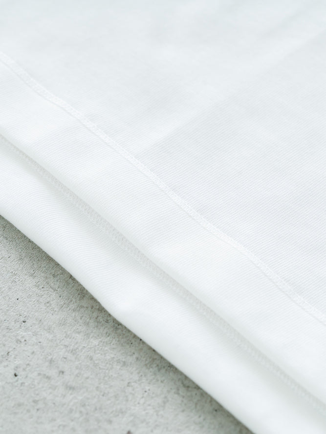 スビンプラチナムT(厚手)／レギュラーフィット／モックネック