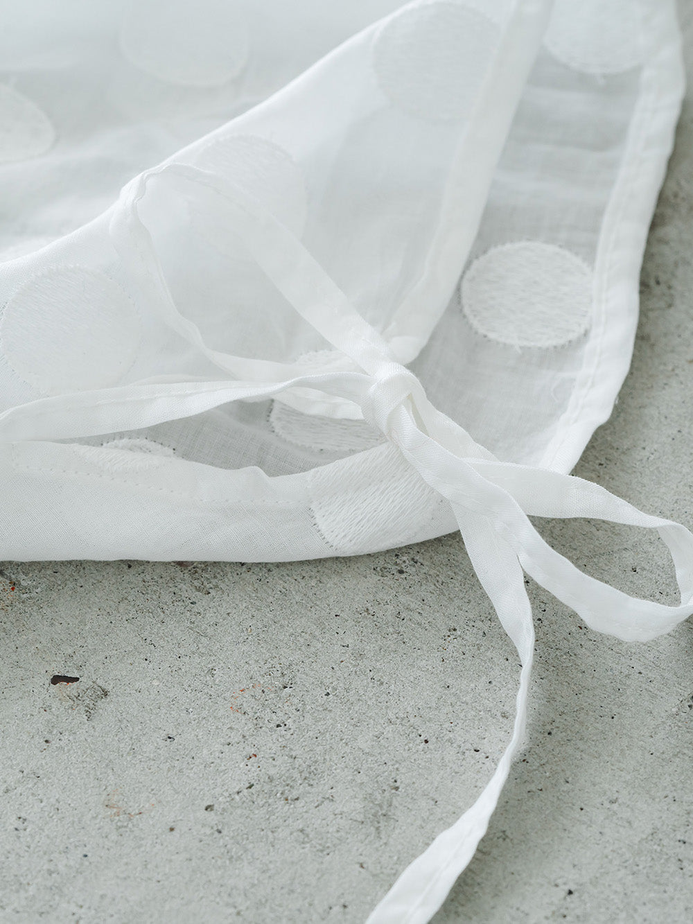 パフスリーブT(ドット柄)