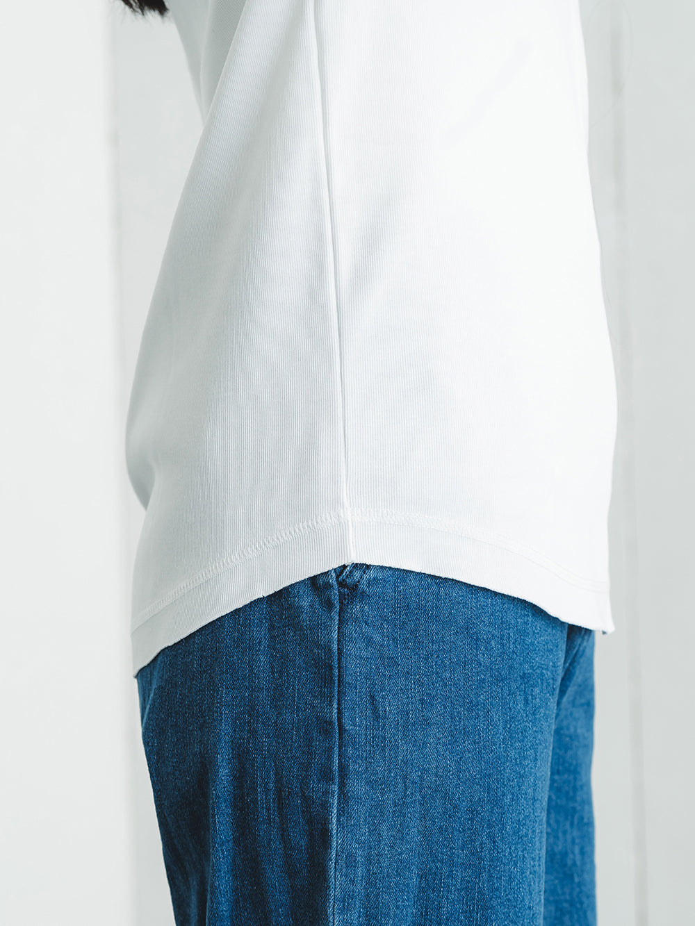 切りっぱなし加工T(レギュラー丈)