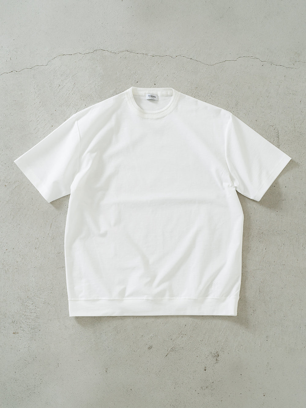 ネックリンキングT／レギュラーフィット／クルーネック