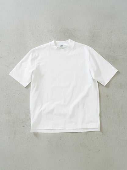 スビンプラチナムT(厚手)／レギュラーフィット／モックネック