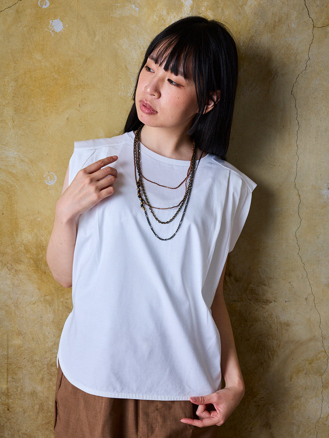 ヨークプリーツT