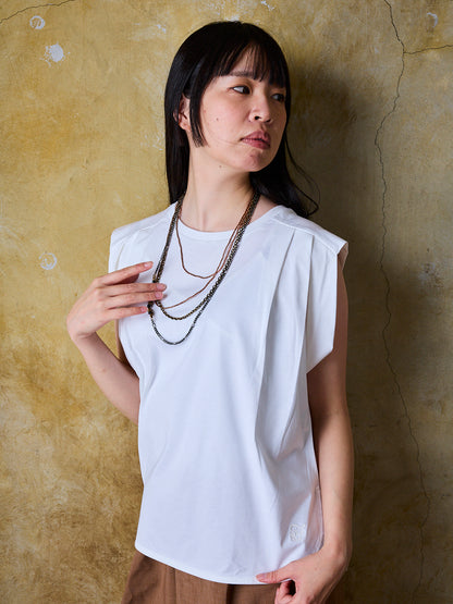 ヨークプリーツT