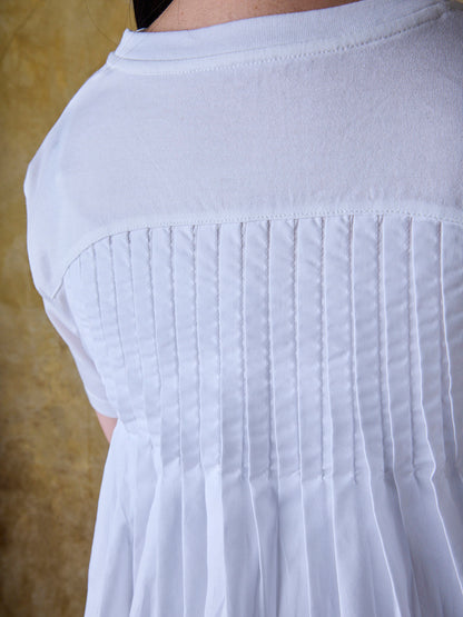 バックギャザープリーツT