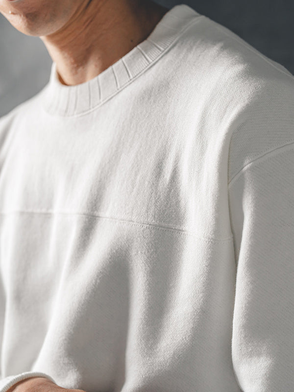 吊り編み天竺トレーナー