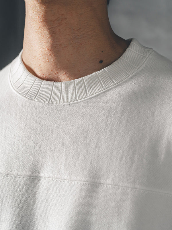 吊り編み天竺トレーナー