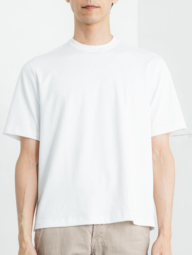 スビンプラチナムカジュアルT／レギュラーフィット／クルーネック