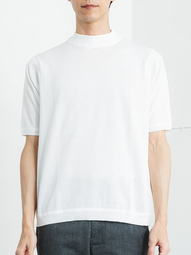 ニットT／レギュラーフィット／ハイネック