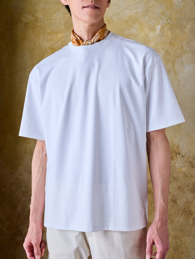 スビンプラチナムT／ワイドフィット／クルーネック