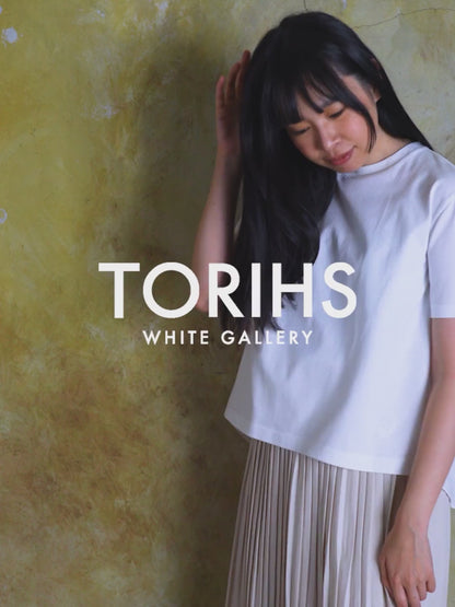 バックギャザープリーツT